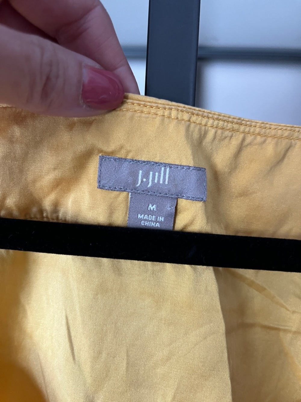 J. Jill Yellow Silk/Cotton Blend Tank - Picture 2 of 14